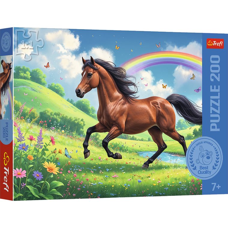 Trefl, Cal, puzzle, 200 piese