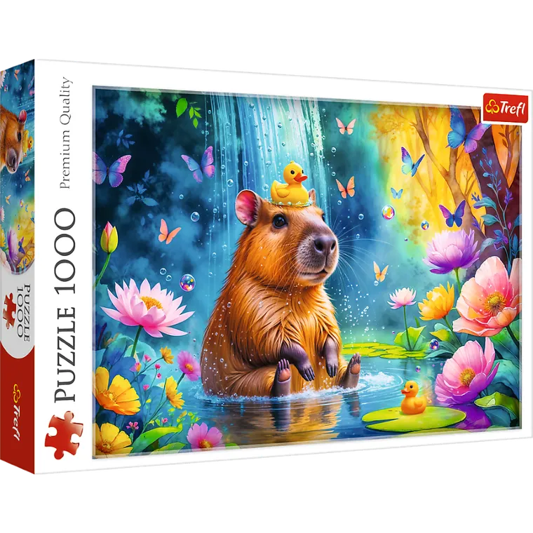 Trefl, Capibara, puzzle, 1000 piese