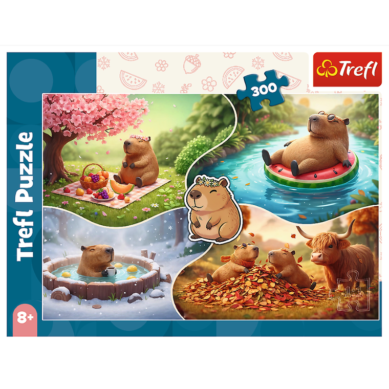 Trefl, Capibaras, 300 piese