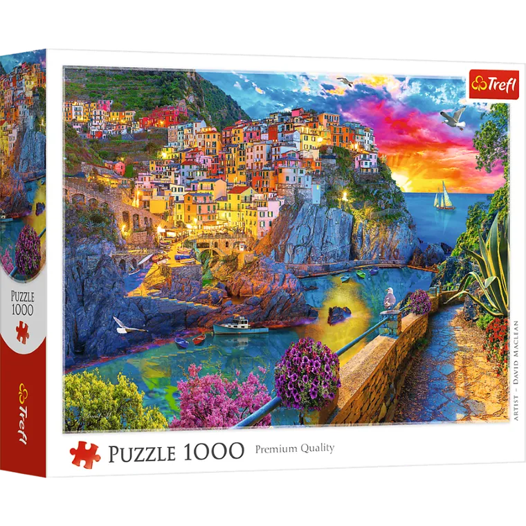 Trefl, Cinque Terre, puzzle, 1000 piese