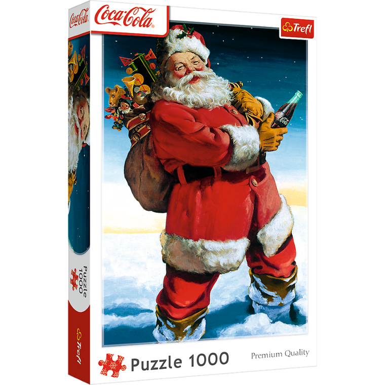 Trefl, Coca-Cola, Santa Claus, puzzle, 1000 piese