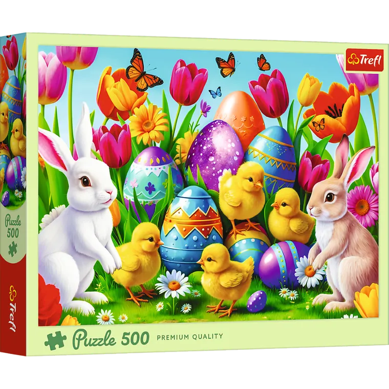 Trefl, Easter Time, puzzle, 500 piese