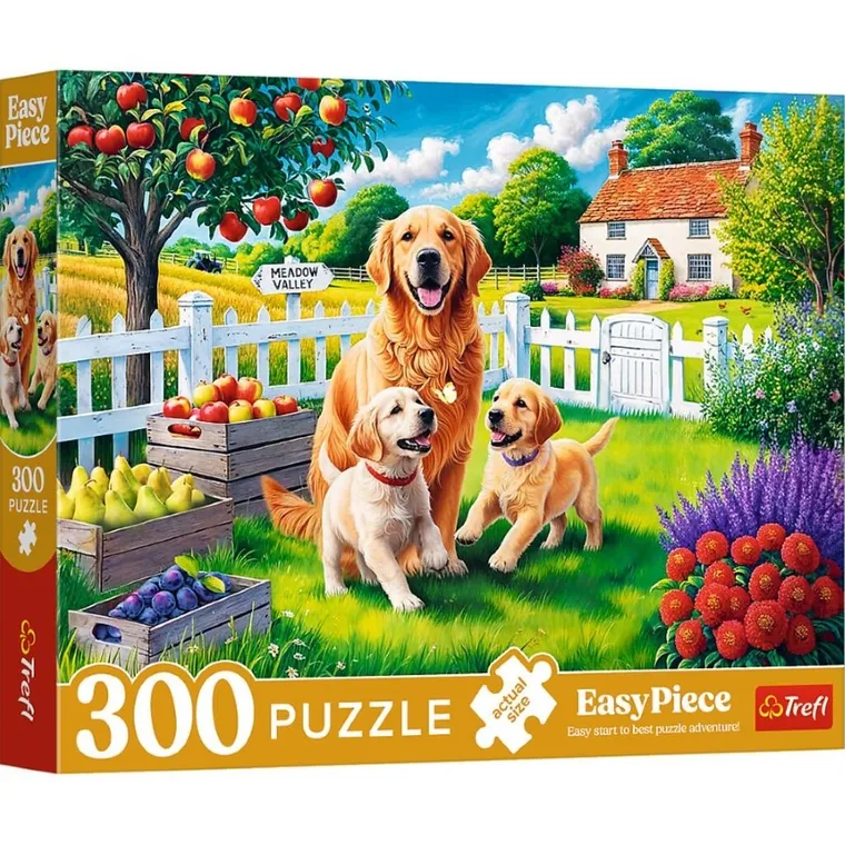 Trefl, EasyPiece, Dogs in the Countryside, puzzle, 300 piese