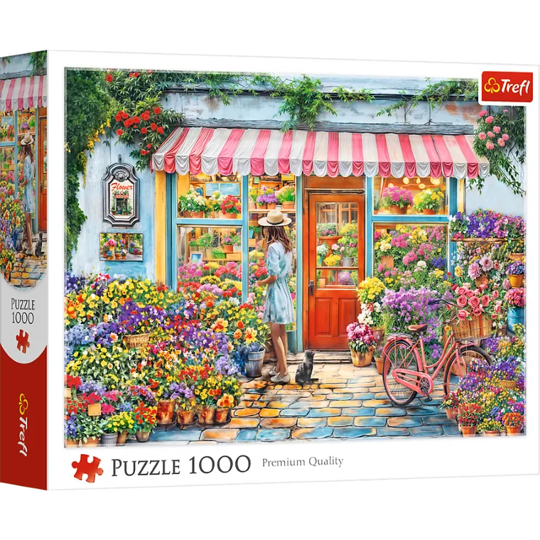 Trefl, Florist's, puzzle, 1000 piese