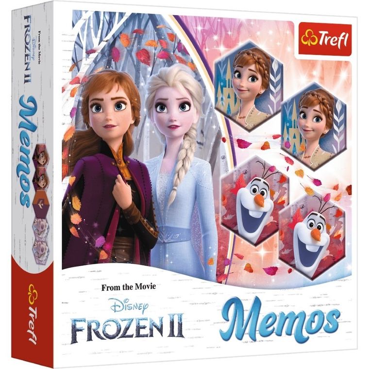 Trefl, Frozen 2, memo-uri, joc