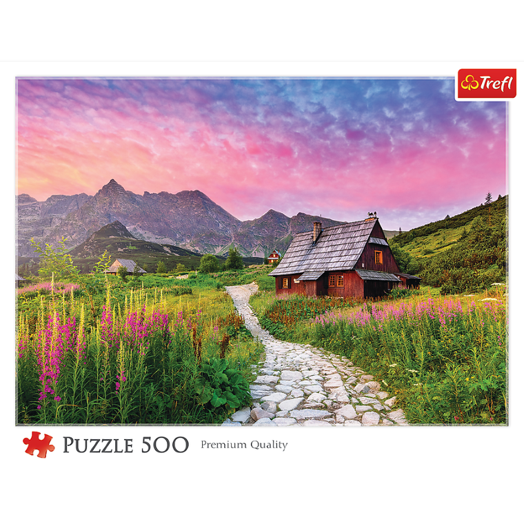 Trefl, Hala Gąsienicowa, Tatra Mountains, Poland, puzzle, 500 piese