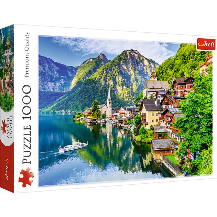 Trefl, Hallstatt, Austria, puzzle, 1000 piese