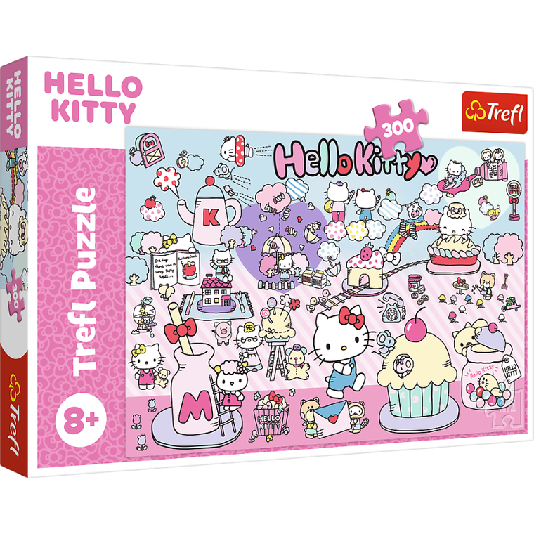 Trefl, Hello Kitty, puzzle, 300 piese