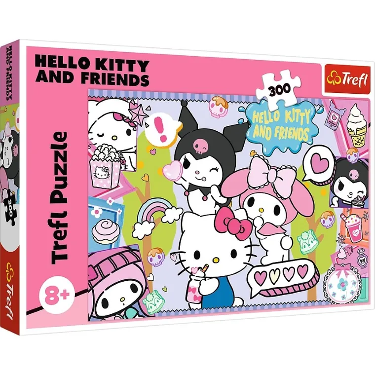 Trefl, Hello Kitty, puzzle, 300 piese