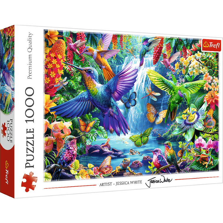 Trefl, Hummingbirds, puzzle, 1000 piese