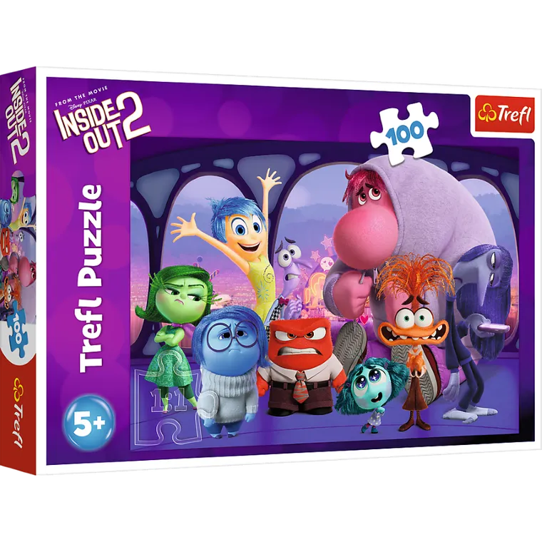 Trefl, Inside Out 2, puzzle, 100 piese