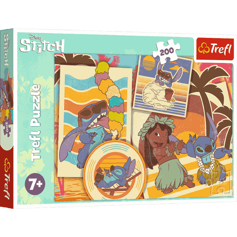 Trefl, Lilo si Stitch, puzzle, 200 piese