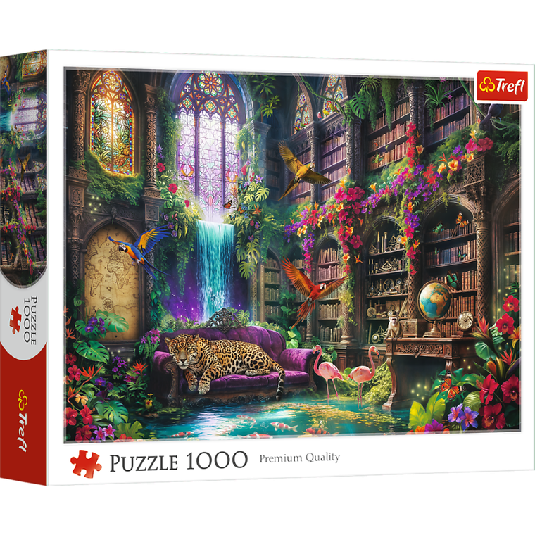 Trefl, Magic Library, puzzle, 1000 piese