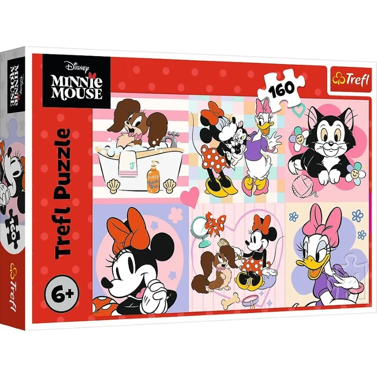 Trefl, Minnie Mouse, puzzle, 160 piese