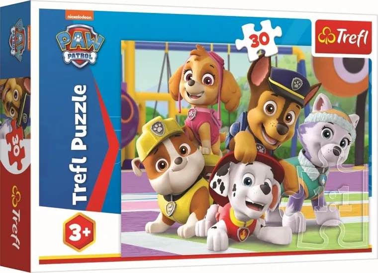 Trefl, Paw Patrol, Intotdeauna la timp, puzzle, 30 piese