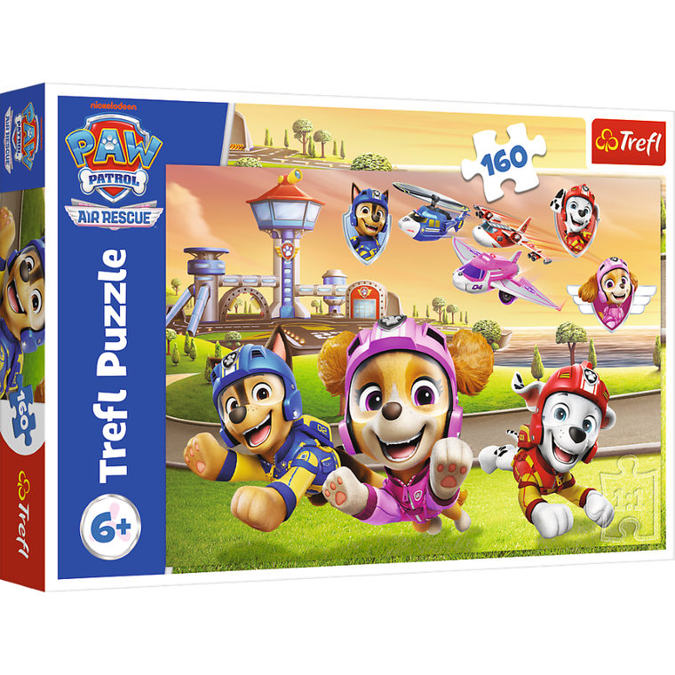Trefl, Paw Patrol, puzzle, 160 piese