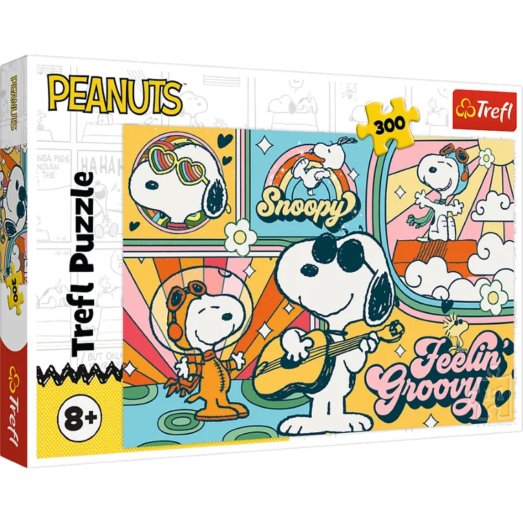Trefl, Peanuts World, puzzle, 300 piese