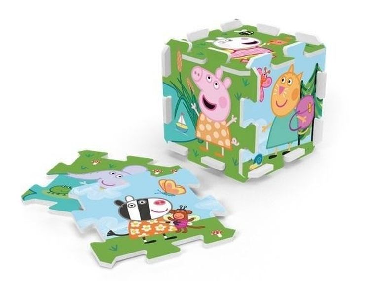 Trefl, Peppa Pig, puzzle din spuma, 8 piese