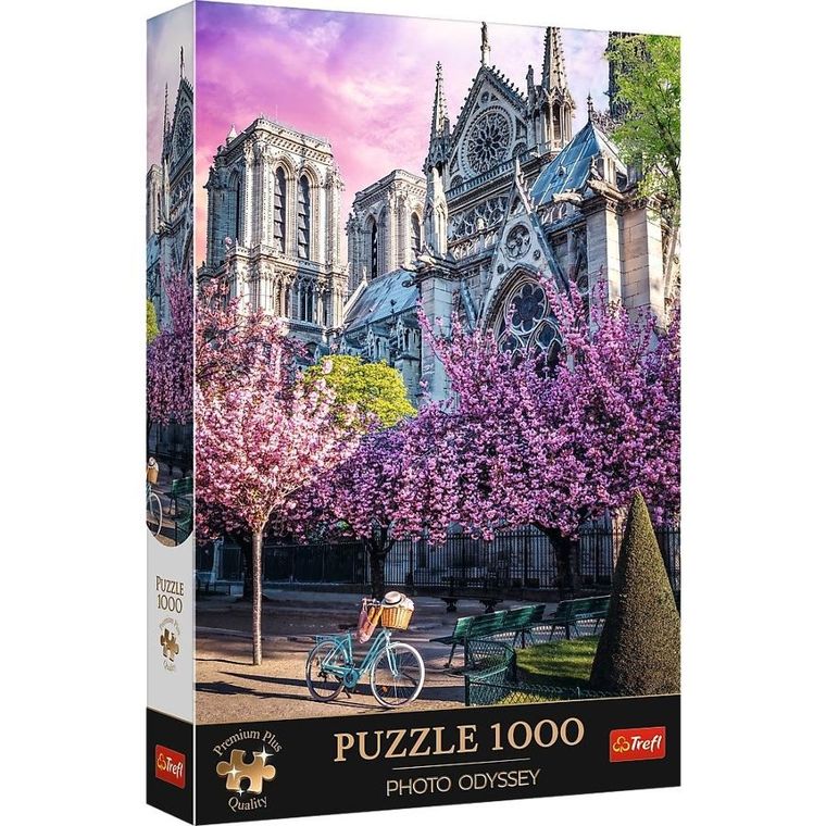 Trefl, Photo Odyssey, Notre-Dame Cathedral, Paris, puzzle, 1000 piese