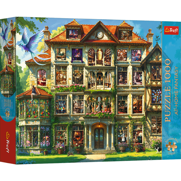 Trefl, Premium Plus, At Home Fantasy, Residence of Secrets, puzzle, 1000 piese