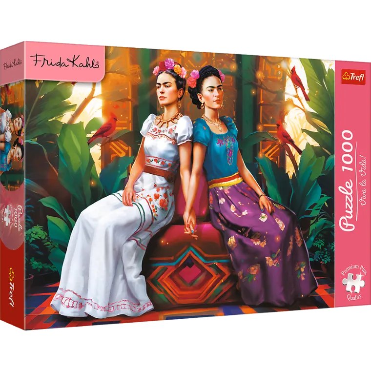 Trefl, Premium Plus, Frida Kahlo, puzzle, 1000 piese