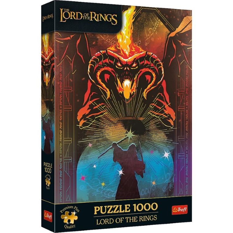 Trefl, Premium Plus, Lord of the RIngs, puzzle, 1000 piese