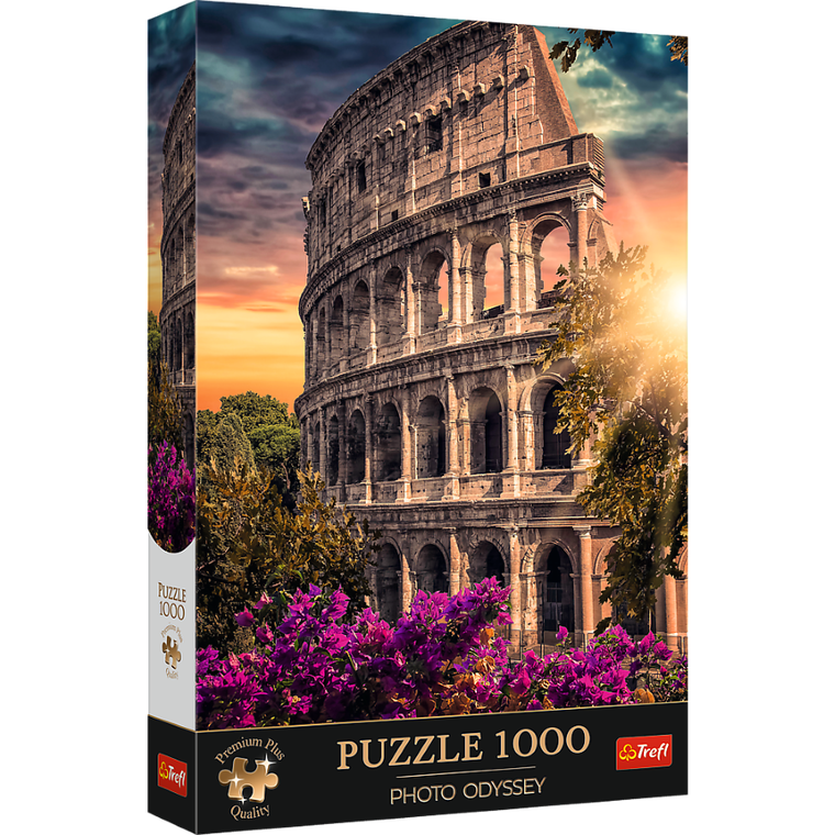 Trefl, Premium Plus, Photo Odyssey, Colosseum, Rome, puzzle, 1000 piese