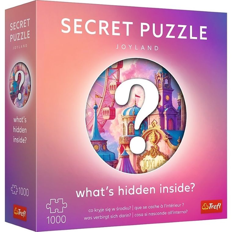 Trefl, Premium Plus, Secret Puzzle, Joyland, puzzle, 1000 piese