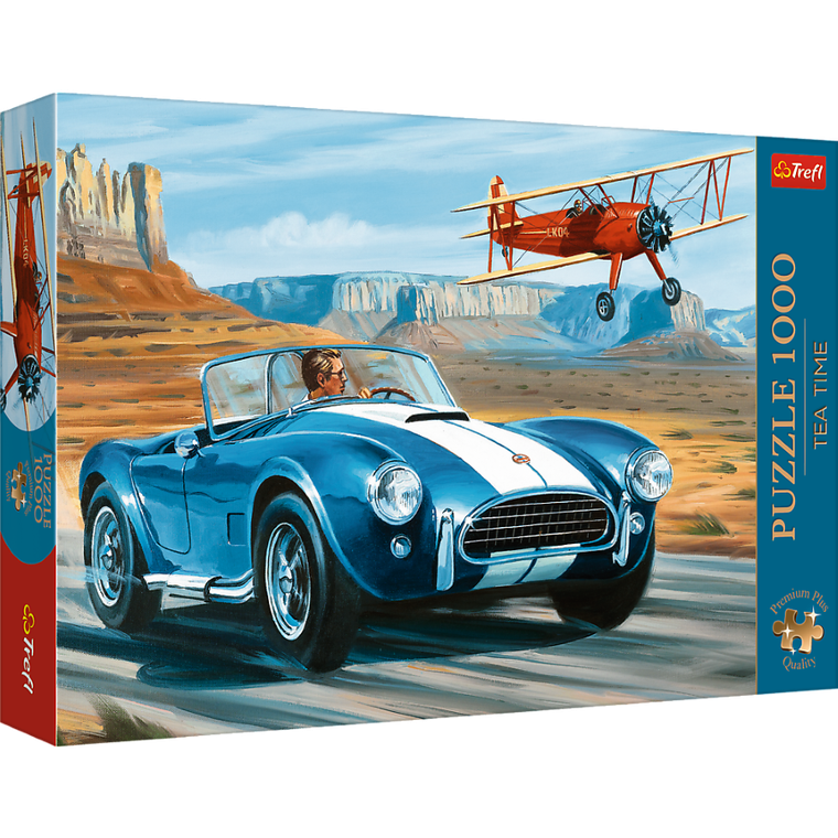 Trefl, Premium Plus, Tea Time, Desert race, puzzle, 1000 piese