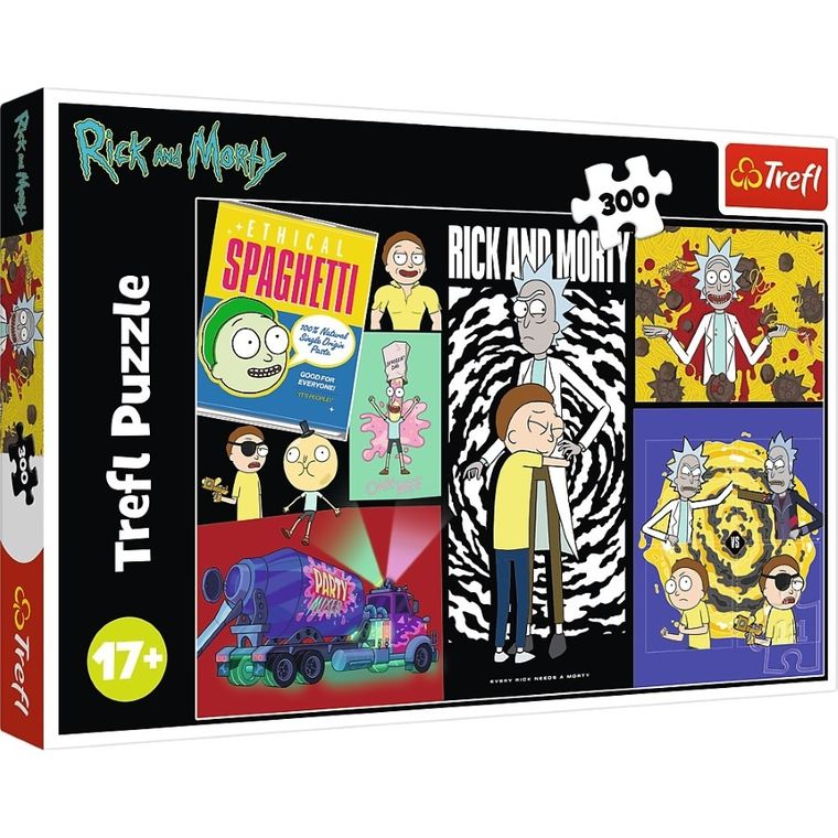 Trefl, Rick & Morty, puzzle, 300 piese