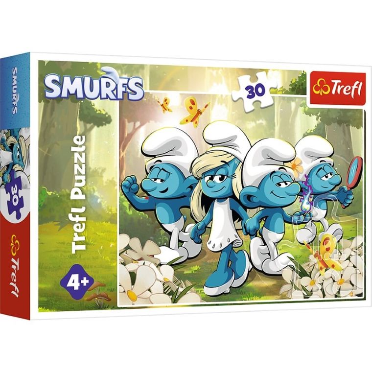 Trefl, Smurfs, puzzle, 30 piese