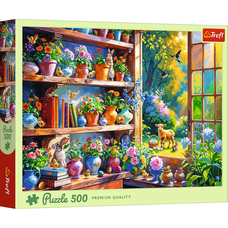Trefl, Spring morning, puzzle, 500 piese