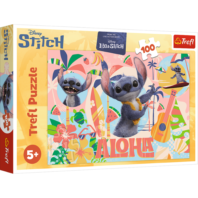 Trefl, Stitch The Movie, puzzle, 100 piese