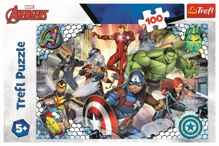 Trefl, The Avengers, puzzle 100 piese
