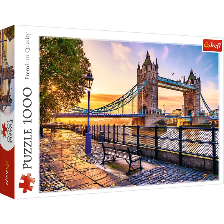Trefl, Tower Bridge, London, puzzle, 1000 piese