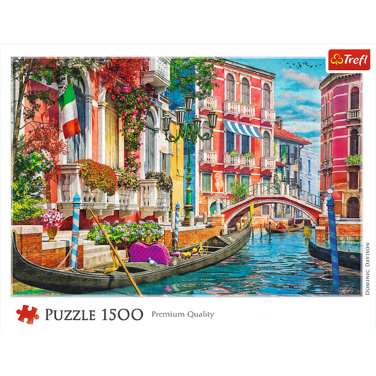 Trefl, Venice, Italy, puzzle, 1500 piese