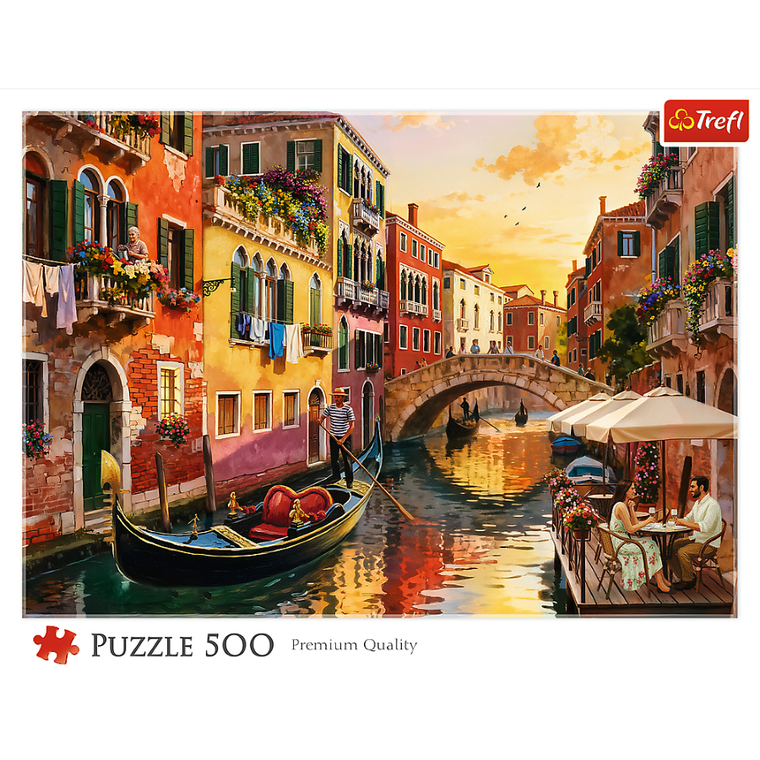 Trefl, Venice, Italy, puzzle, 500 piese