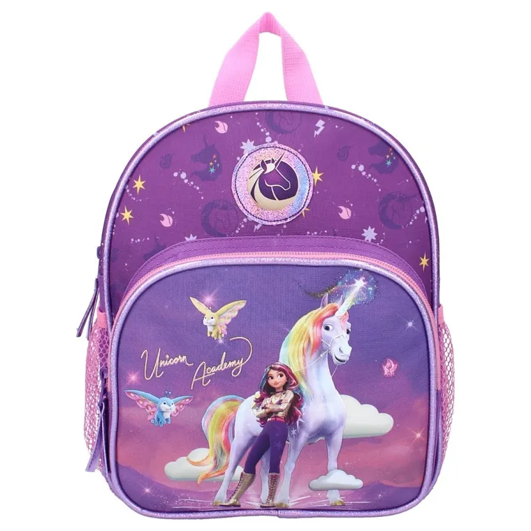 Unicorn Academy, It's Fate, rucsac pentru prescolar, violet