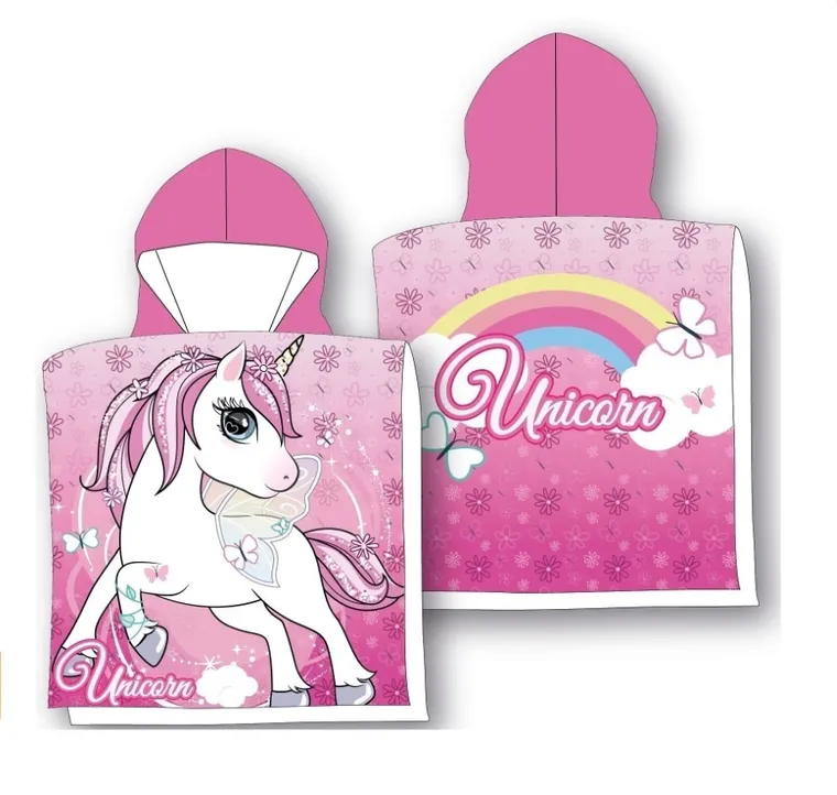Unicorn, prosop tip poncho, 55-110 cm