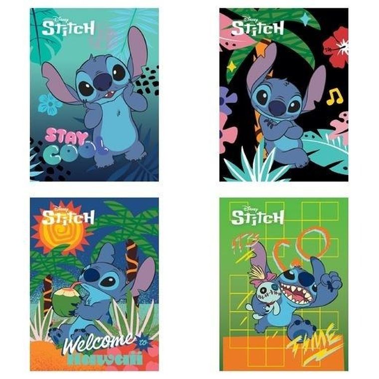 Unipap, Lilo si Stitch, caiet A5, 32 foi, cu linie dublu, 1 buc.