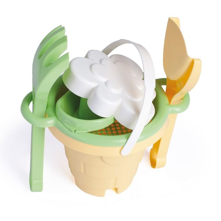 Wader, set de nisip, castel, Dimineata insorita