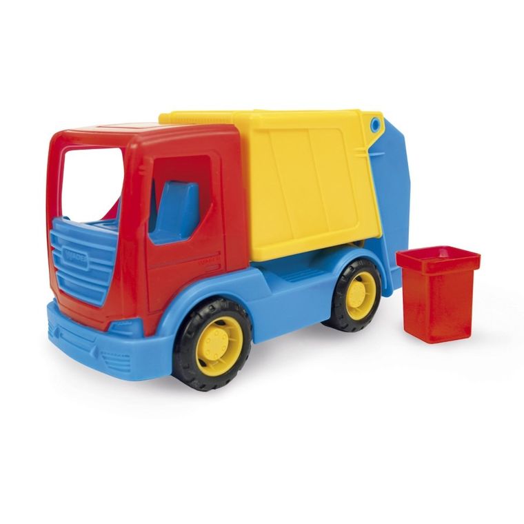 Wader, Tech Truck, Masinuta de gunoi, vehicul, 26 cm