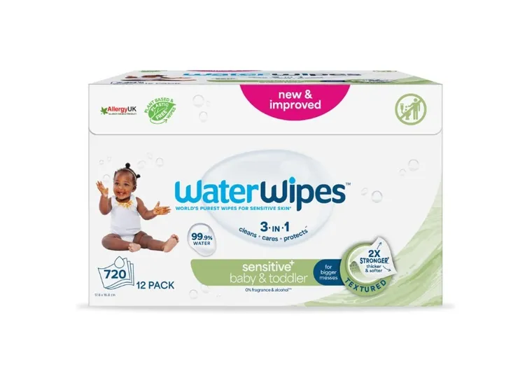 WaterWipes, BIO, Soapberry, servetele umede cu apa, 12-60 buc.