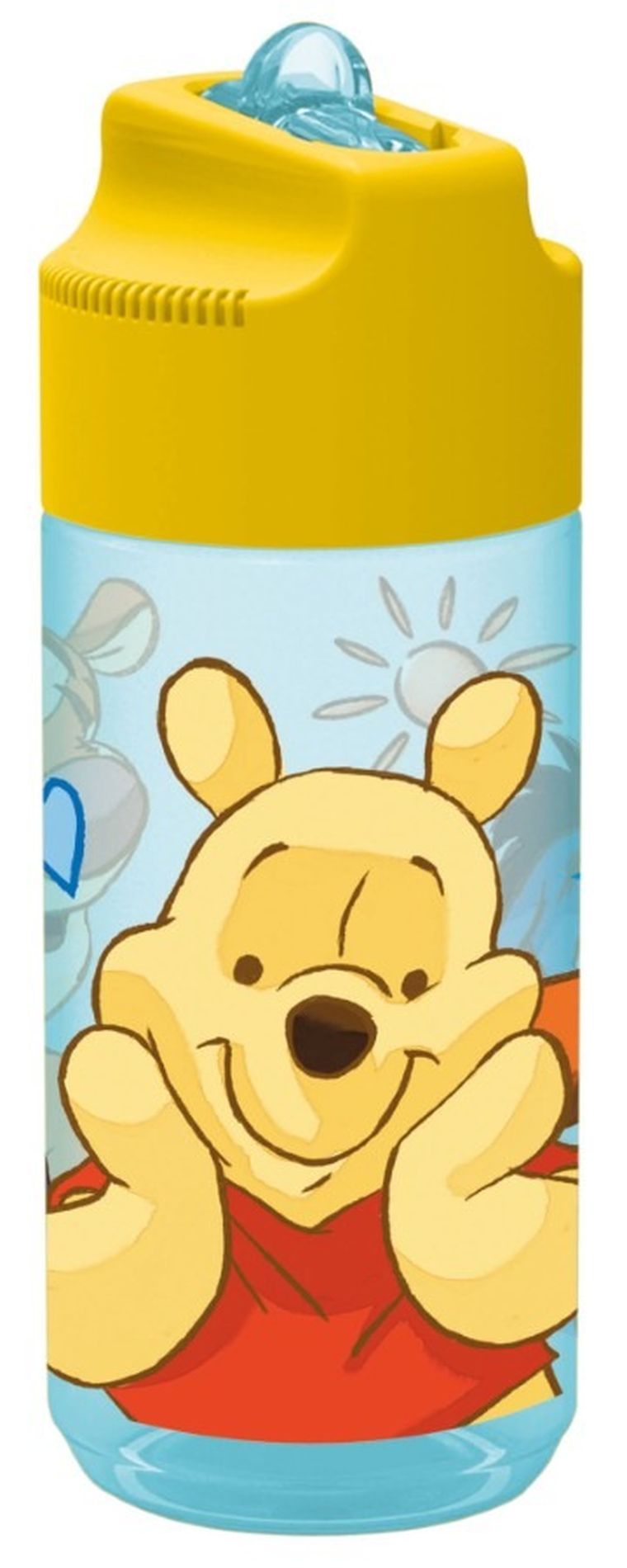 Winnie the Pooh, sticla de apa cu pai, 430 ml