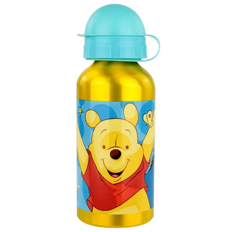 Winnie the Pooh, sticla de apa din aluminium, 400 ml
