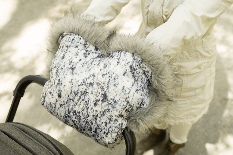 BabyMatex, Venus, set pentru carucior: sac de dormit + manson, gri