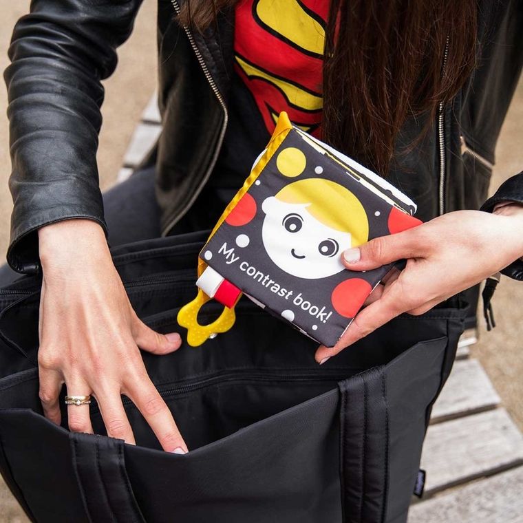 BabyOno, My Contrast Book, carticica senzoriala