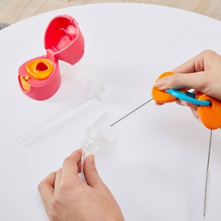 B.Box, set de 5 perii pentru curatarea sticlelor si paielor