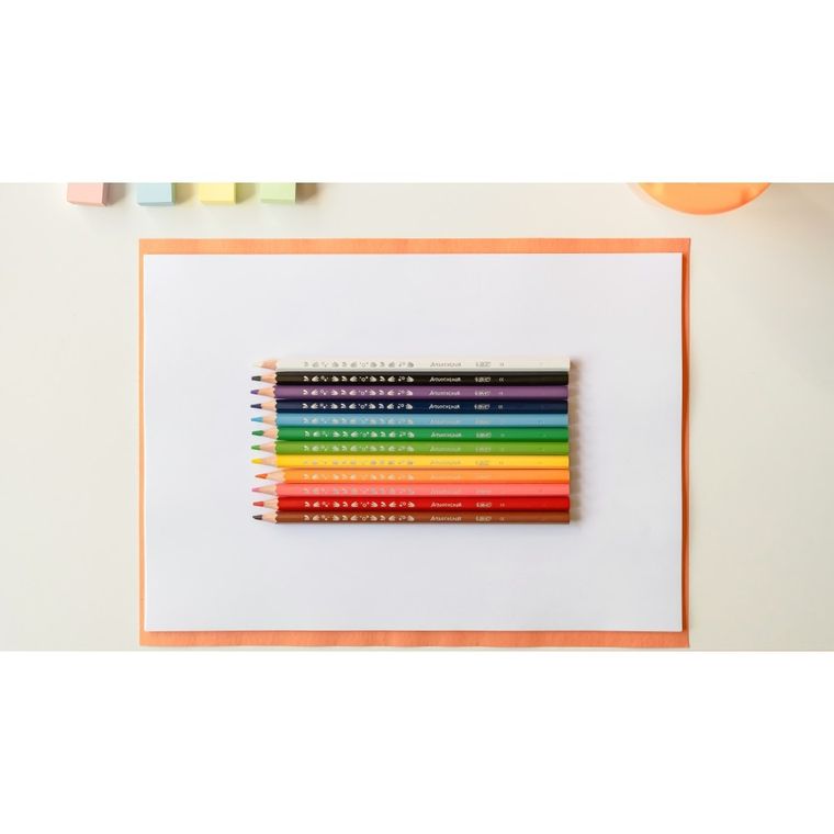 Bic, Kids, Aquacouleur, creioane, 24 culori