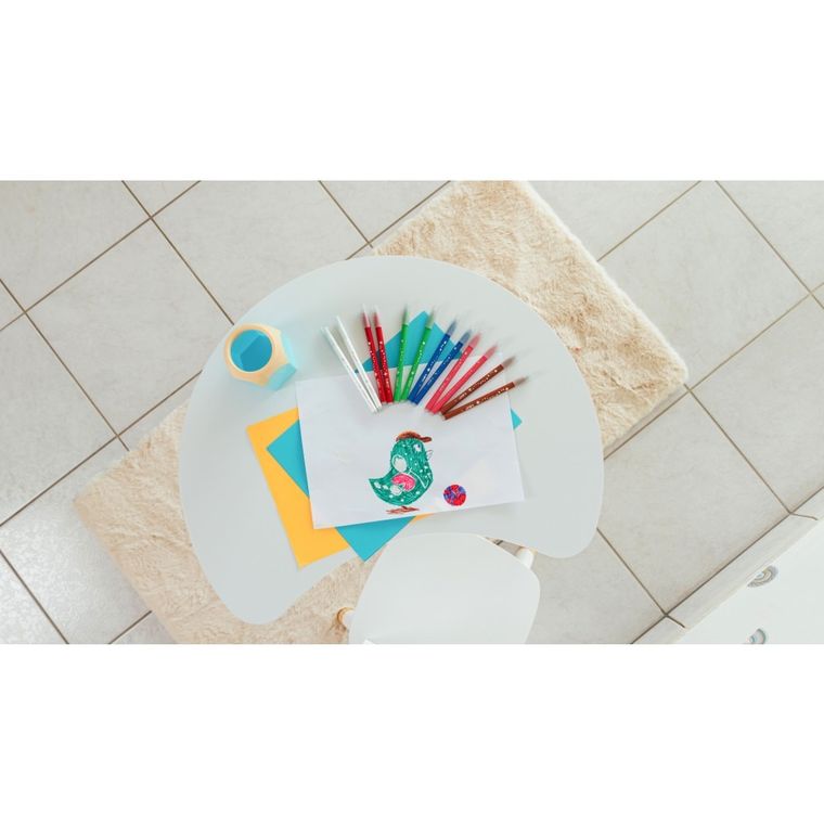 Bic, Kids, Coulour Erase, carioci, 10 culori + 2